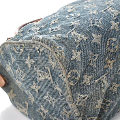 Louis Vuitton Monogram Denim Neo Speedy Blue 9 of 18