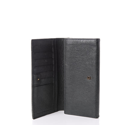 Balenciaga Agneau Classic Hardware Money Wallet Anthracite 4 of 8