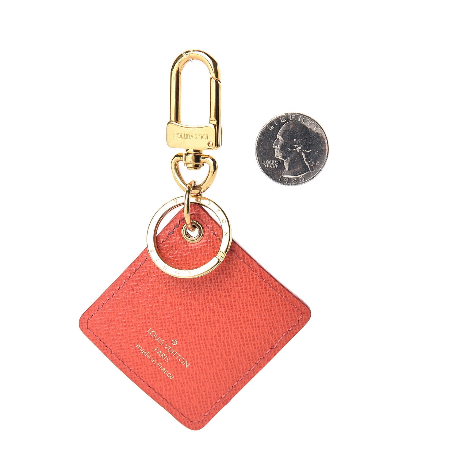Louis Vuitton Monogram Illustre Groom Bag Charm Key Ring 2 of 4