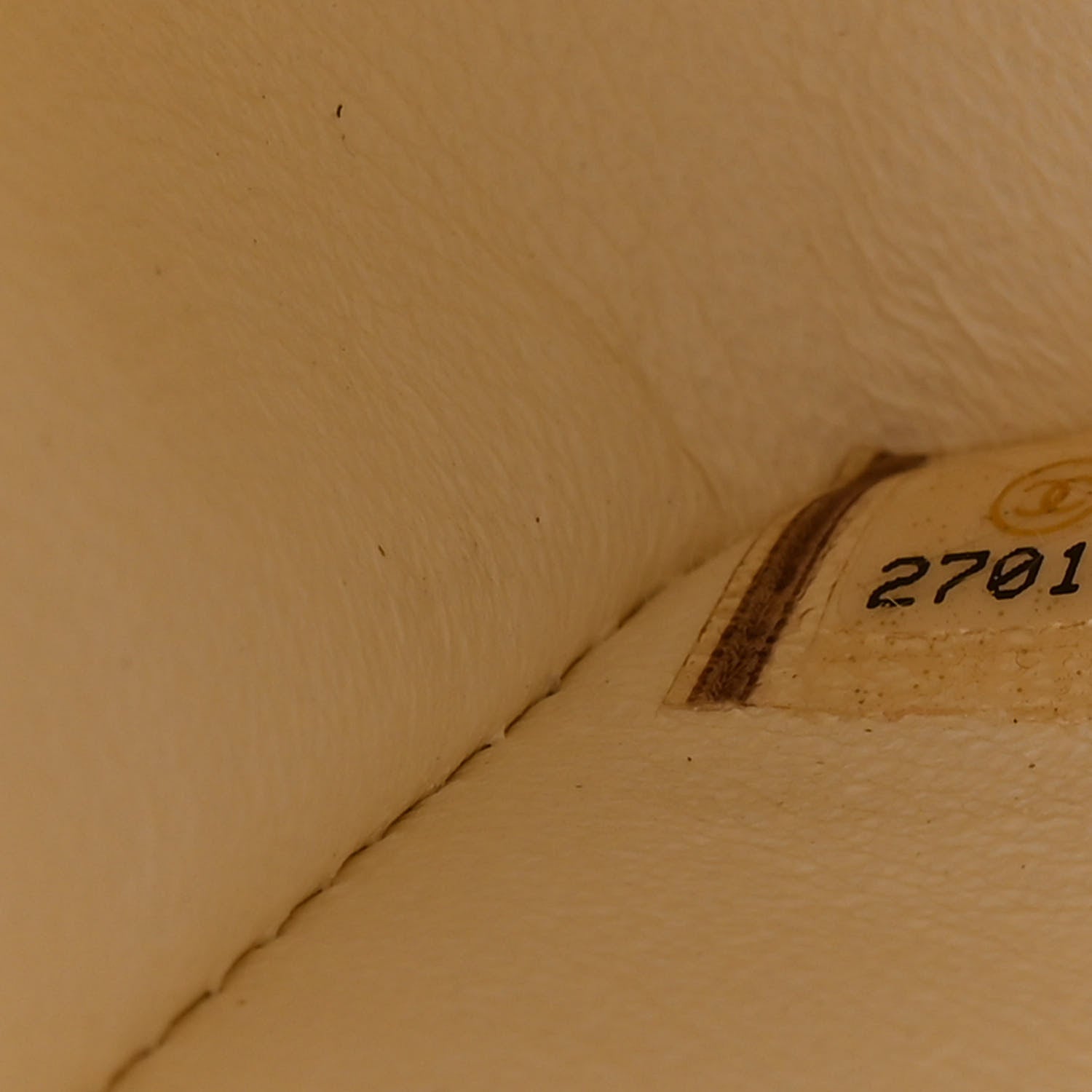 Chanel Caviar Quilted Medium Double Flap White 7 of 12