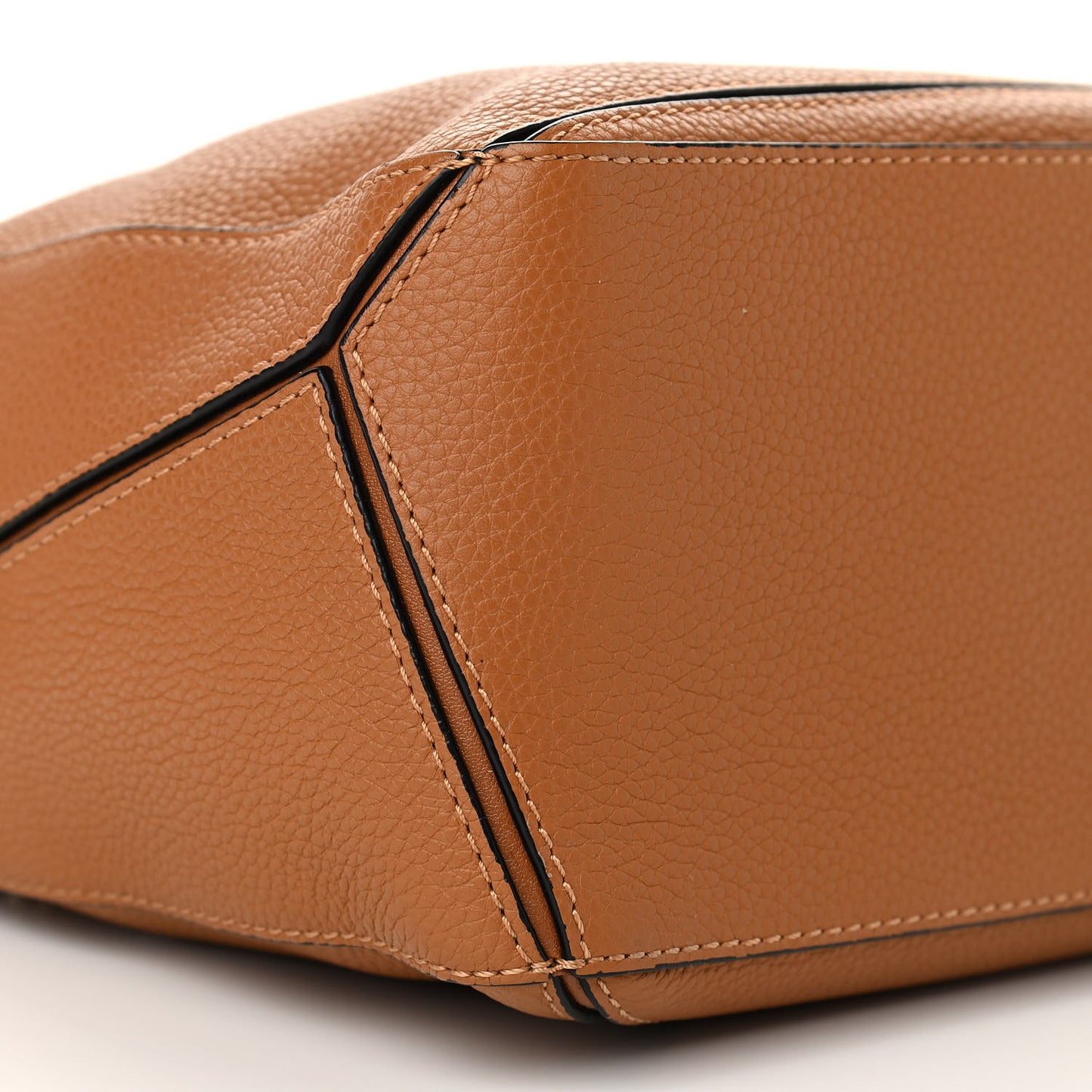 Calfskin Small Puzzle Bag Tan