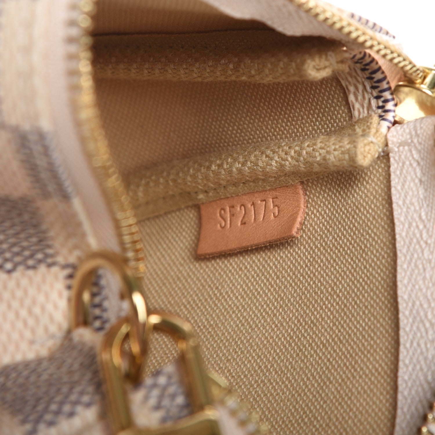 Louis Vuitton Damier Azur Mini Pochette Accessories 7 of 7