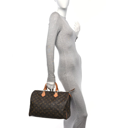 Louis Vuitton Monogram Speedy 35 2 of 12