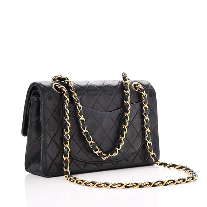 Chanel Lambskin Quilted Small Double Flap Black 4 of 9