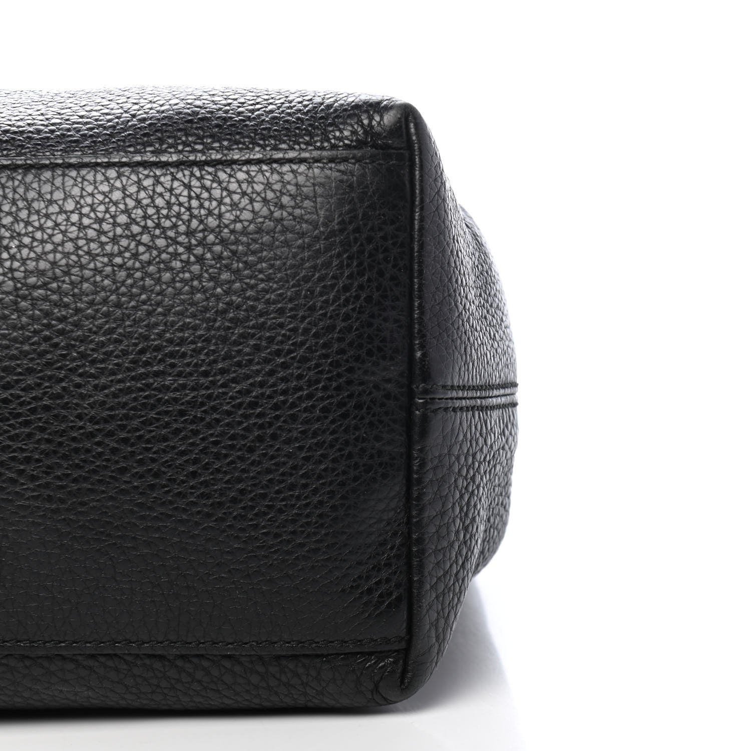 Gucci Pebbled Calfskin Medium Soho Chain Shoulder Bag Black 9 of 9