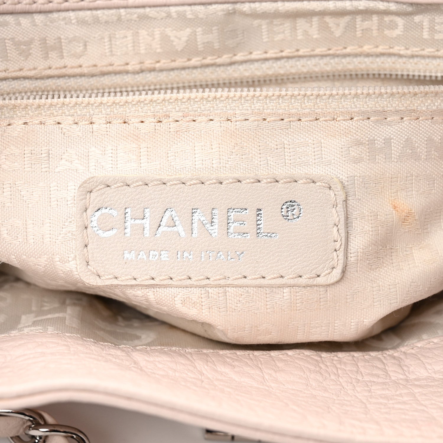 Chanel Calfskin Mademoiselle Shoulder Bag Light Pink 6 of 15