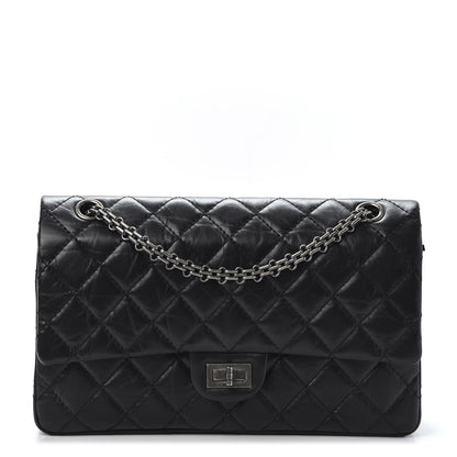 Chanel Aged Calfskin Quilted 2.55 Reissue 226 Flap Black 1 of 10