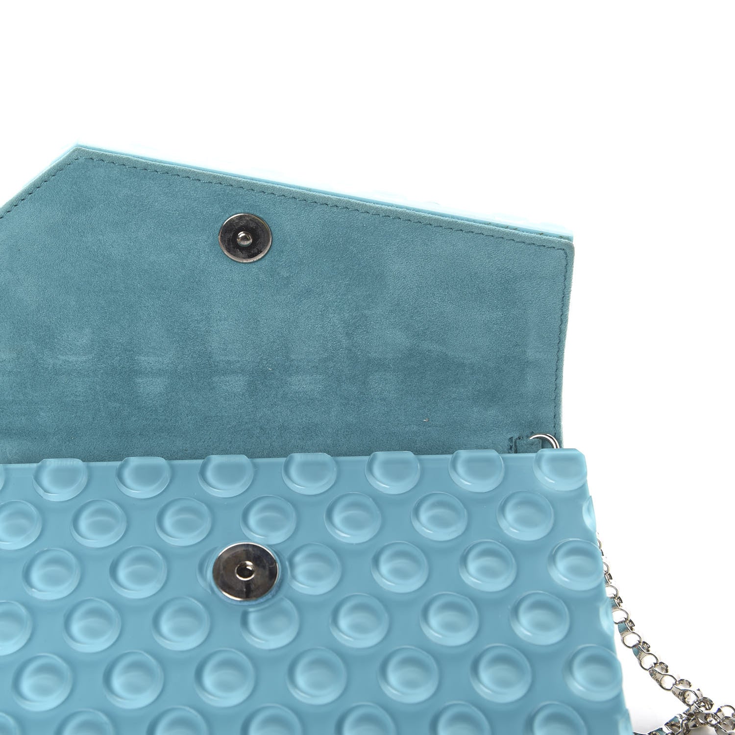 Jimmy Choo Acrylic Bubblewrap Candy Clutch Malibu 11 of 11