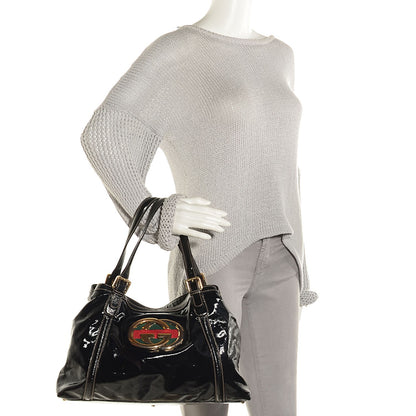 Gucci Dialux Medium Britt Tote Black 2 of 9