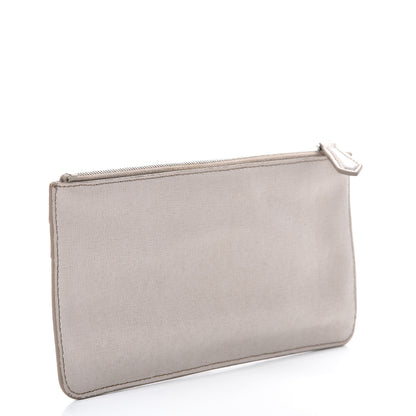 Fendi Vitello Elite Crystal Eye Monster Zip Pouch Grigio Polvere Ribes Multicolor 2 of 10
