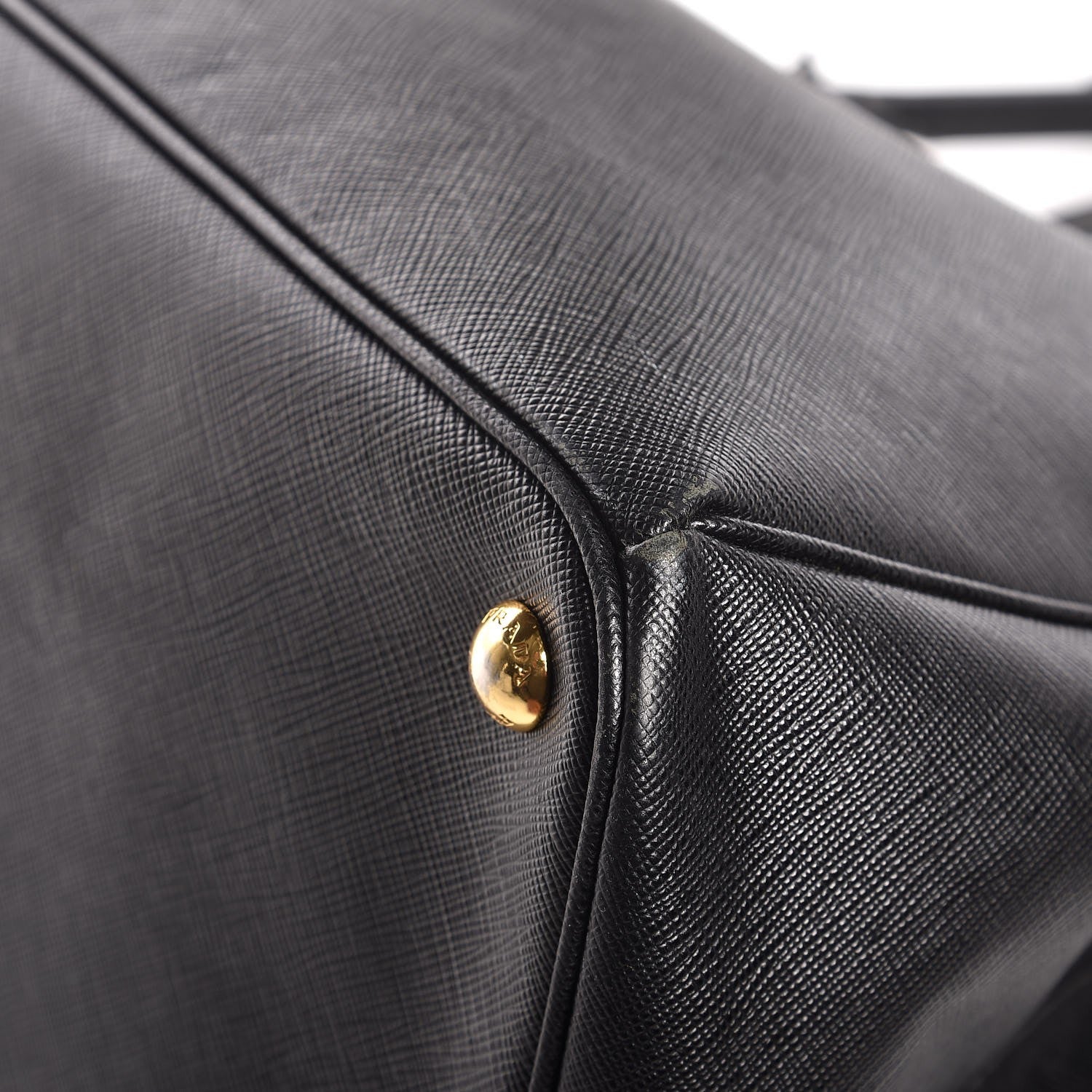 Prada Saffiano Lux Large Tote Nero Black 10 of 13