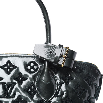 Louis Vuitton Patent Lambskin Fascination Lockit Vert Fonce 9 of 13
