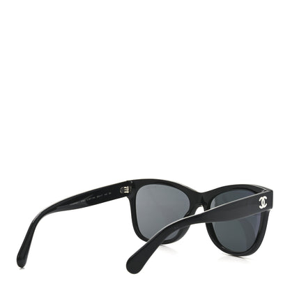 Chanel Acetate Square CC Sunglasses 5380 Black 4 of 7