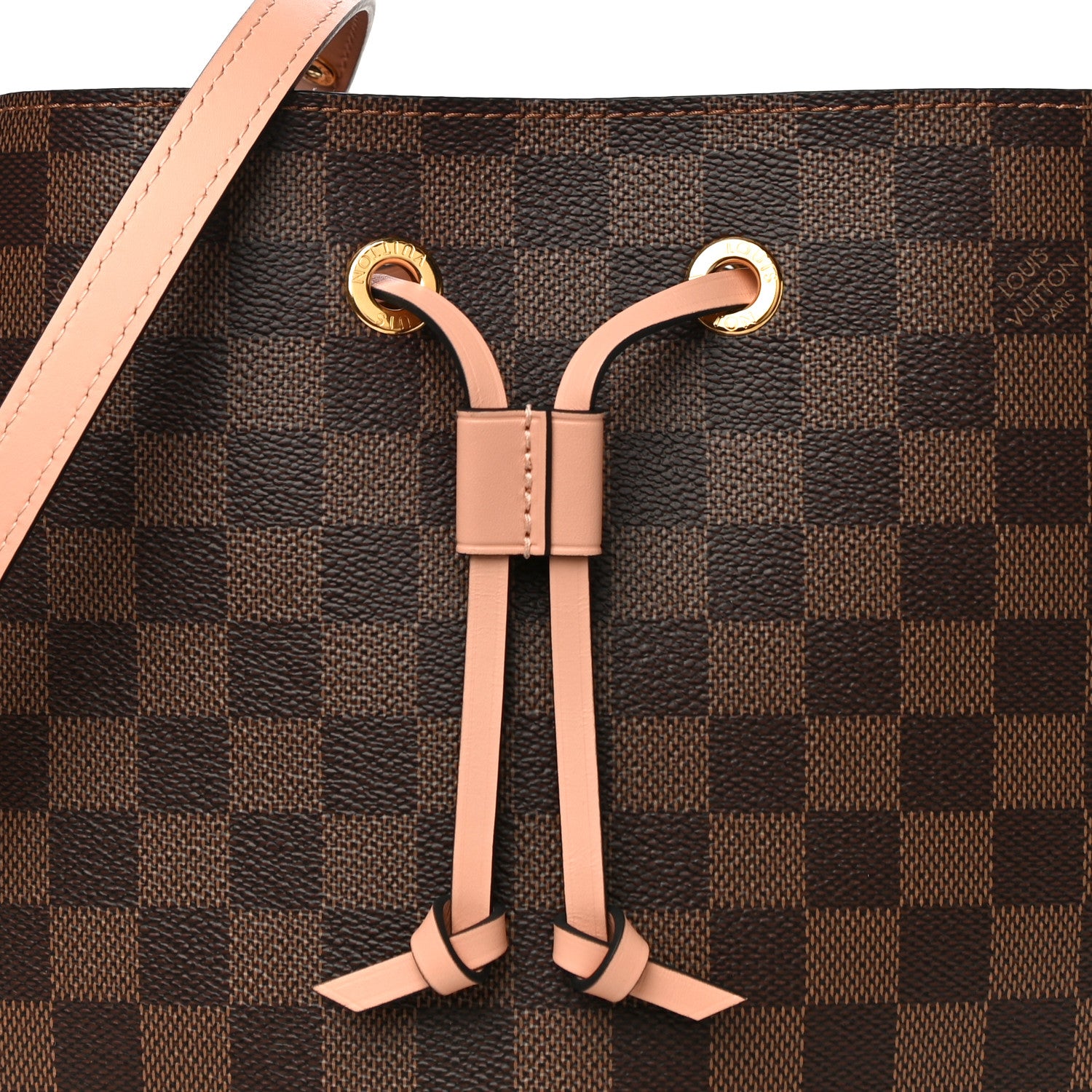 Louis Vuitton Damier Ebene Neonoe MM Venus Pink 8 of 10