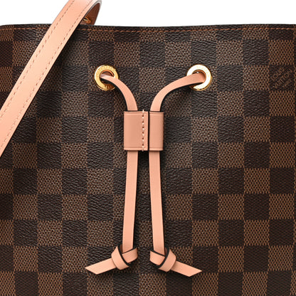 Louis Vuitton Damier Ebene Neonoe MM Venus Pink 8 of 10