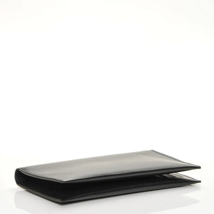Louis Vuitton Epi Card Holder Black 5 of 8
