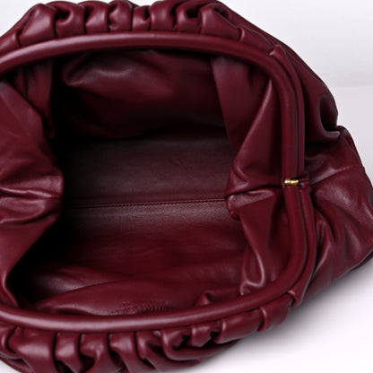 Bottega Veneta Smooth Butter Calf The Pouch Oversized Clutch Bordeaux 5 of 9