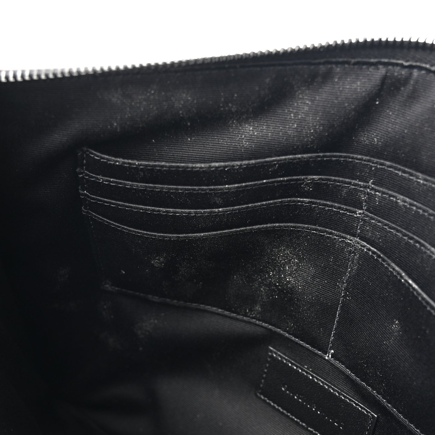 Grain De Poudre Zipped Tablet Holder Black