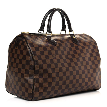Louis Vuitton Damier Ebene Speedy 35 3 of 12
