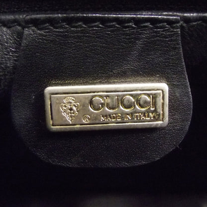 Gucci Vintage Crocodile Shoulder Bag Black 8 of 10