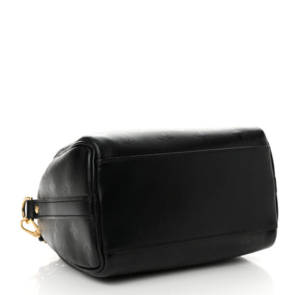 Louis Vuitton Monogram Ink Speedy BB Black 4 of 10