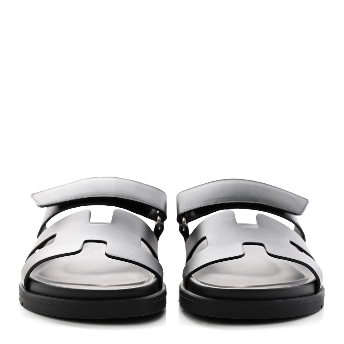 Calfskin Womens Chypre Sandals 35.5 Black