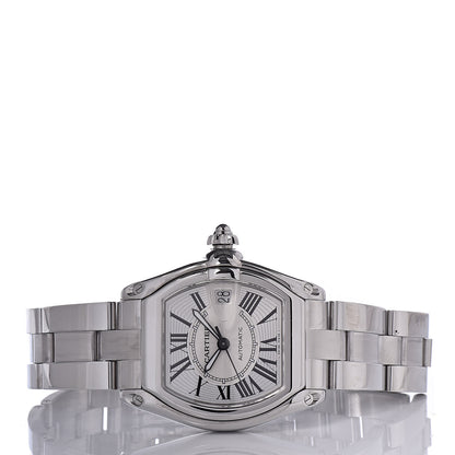 Cartier Stainless Steel 37mm Roadster Automatic Watch 3 of 13