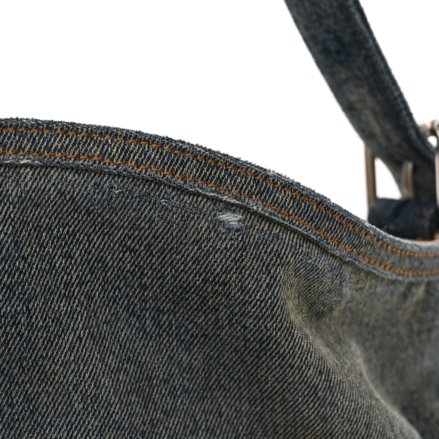 Givenchy Washed Denim Medium Voyou Bag Military Blue 12 of 13