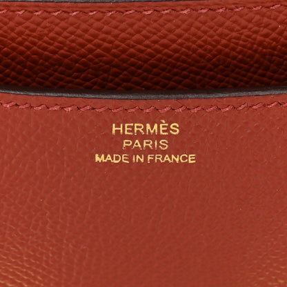 Hermes Epsom Constance 18 Rouge Venetian 7 of 15