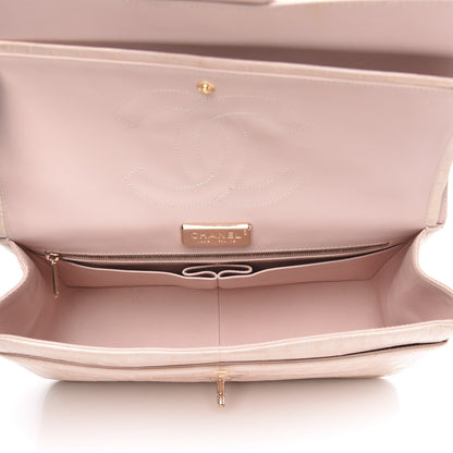 Chanel Alligator Jumbo Double Flap Light Pink 5 of 16