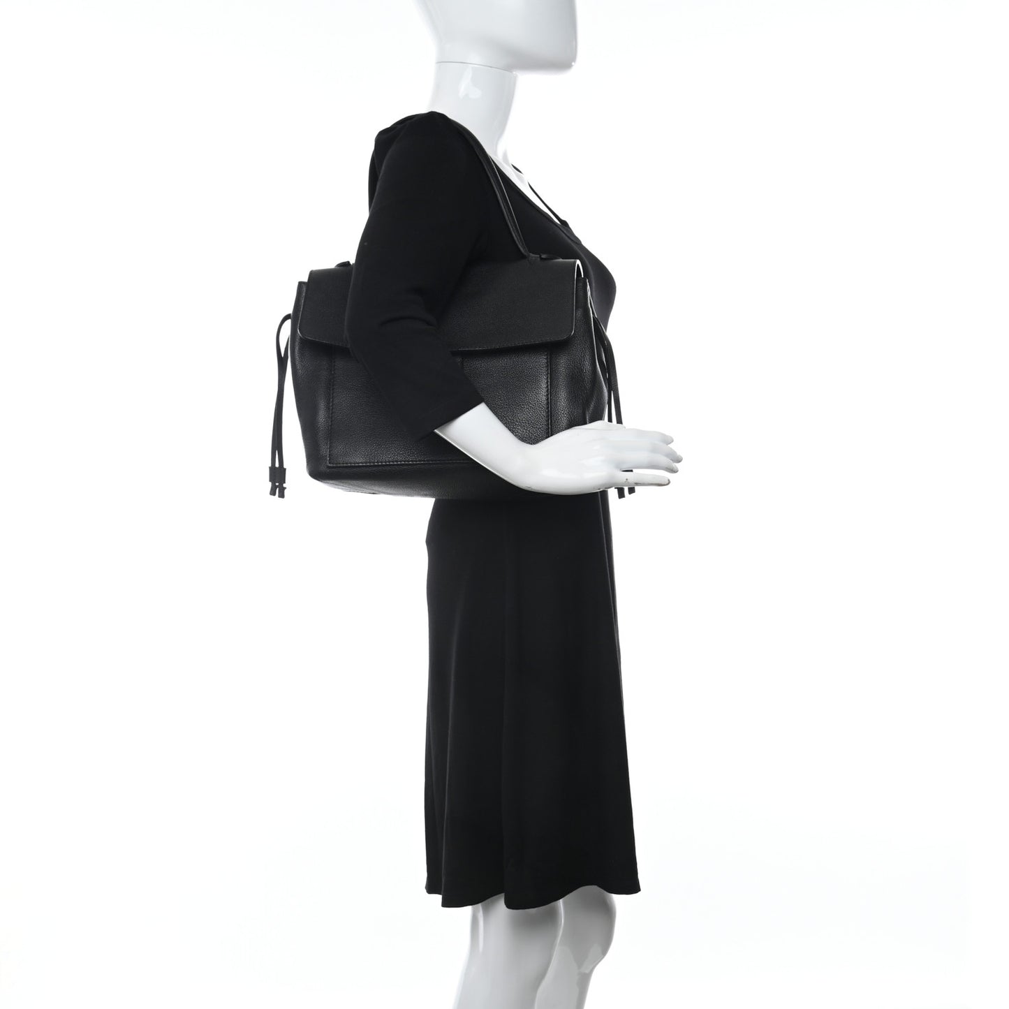 Calfskin Lockme PM Black