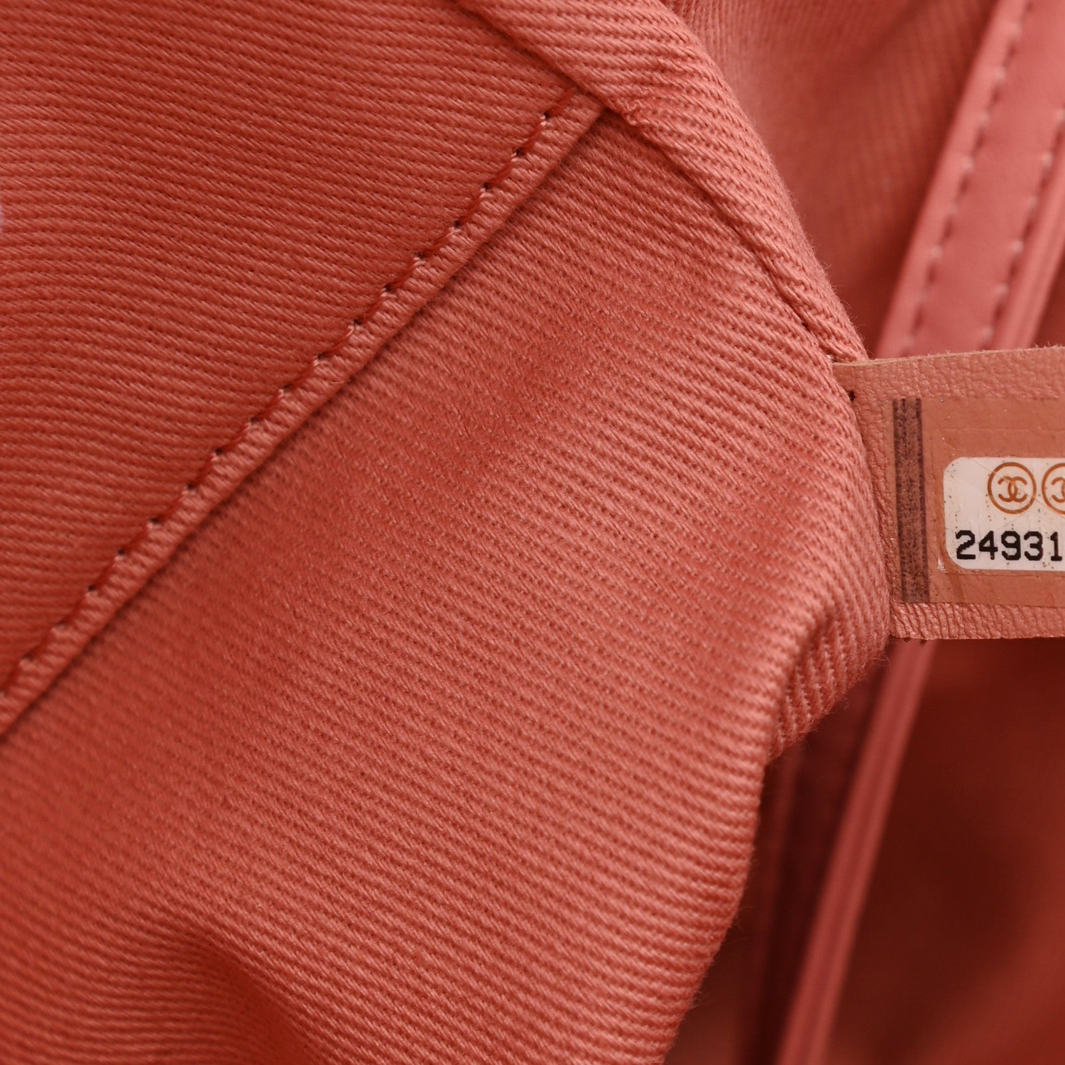 Chanel Canvas Medium Deauville Tote Pink 7 of 10