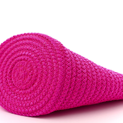 Balenciaga Nylon Lambskin Woven Small Ibiza Basket With Strap Lipstick Pink 10 of 10