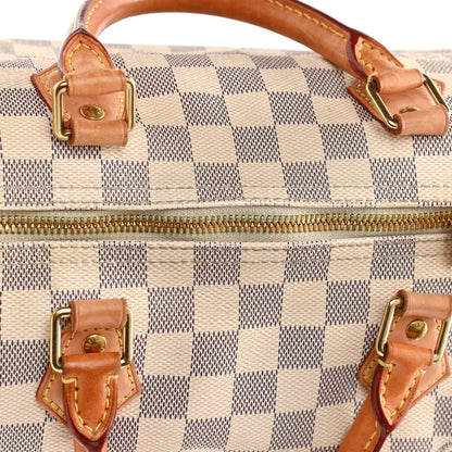 Louis Vuitton Damier Azur Speedy Bandouliere 30 15 of 22