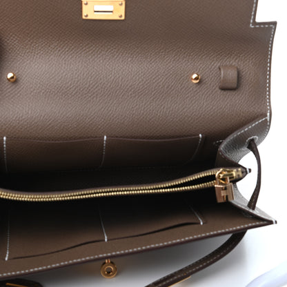 Hermes Epsom Kelly Wallet To Go Etoupe 5 of 7