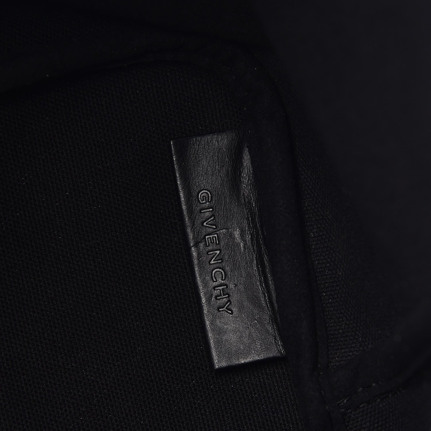 Givenchy Textured Coated Canvas Favelas Large Antigona Tote Black 9 of 10