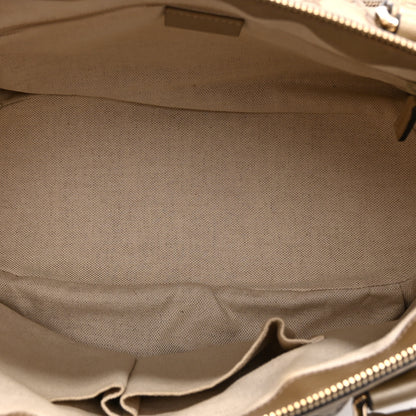 Gucci Metallic Soft Guccissima Medium Sukey Top Handle Bag Champagne 5 of 11
