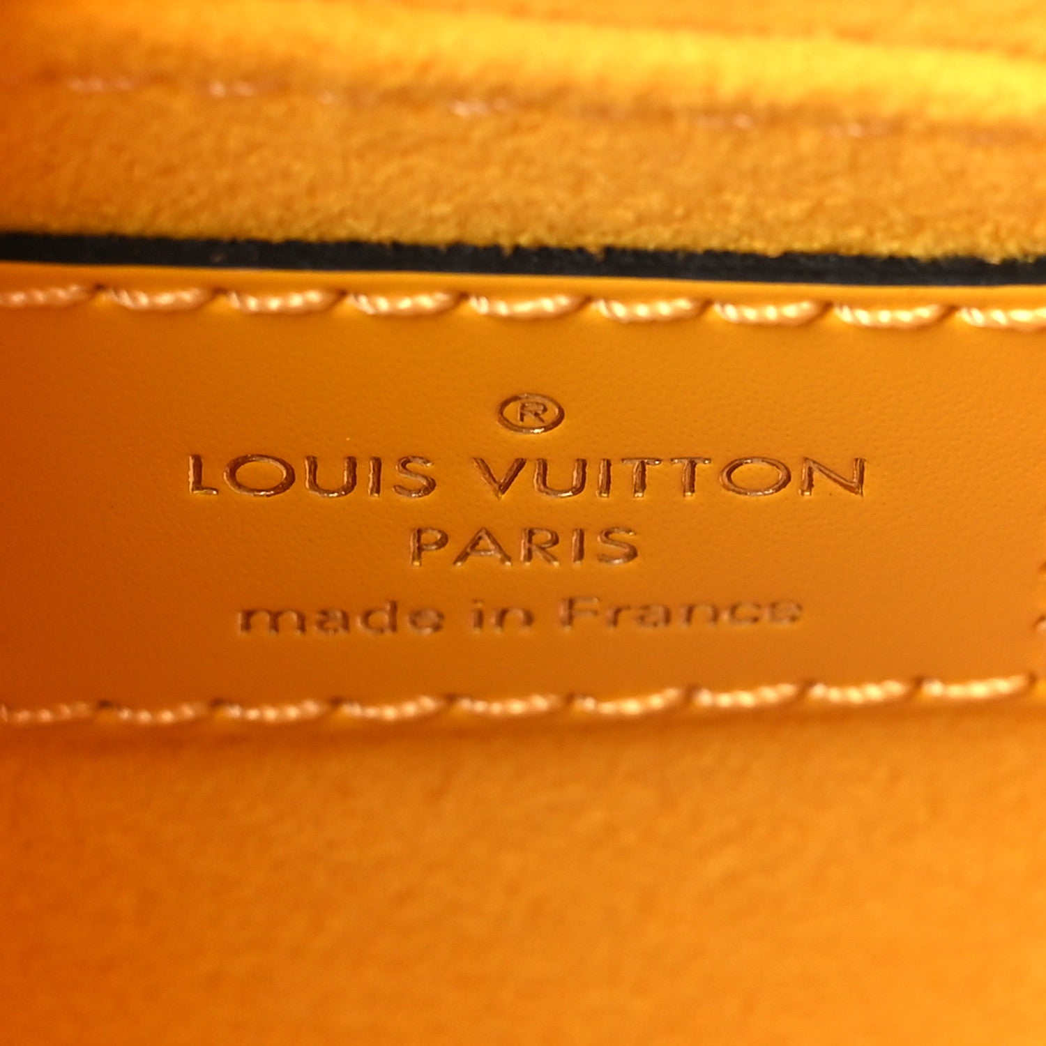 Louis Vuitton Epi Alma Mini Citron 5 of 7