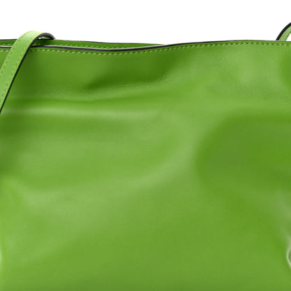 Loewe Calfskin Mini Flamenco Knot Clutch Apple Green 8 of 11
