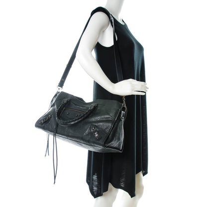 Balenciaga Agneau Classic Hardware Part Time Black 2 of 7