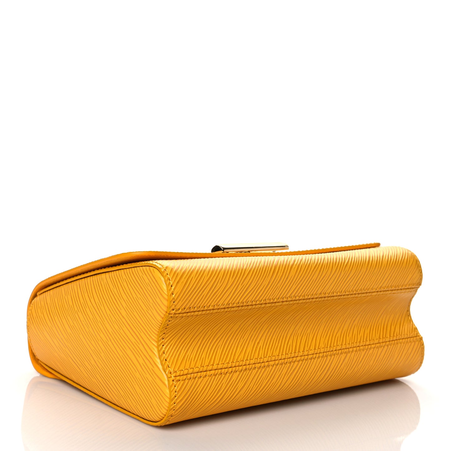 Epi Twist Braided Strap Shoulder Bag MM Sunflower