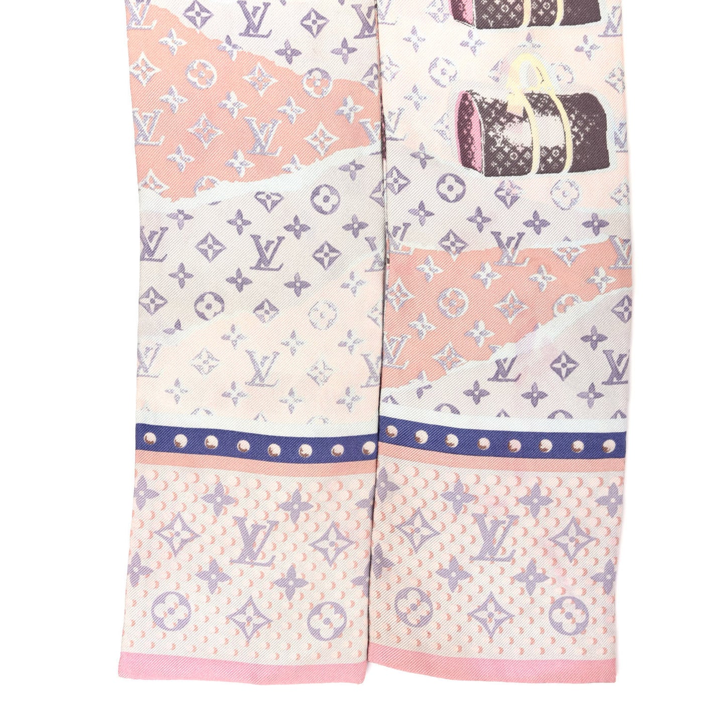 Silk Monogram Wallpaper Bandeau