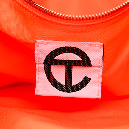 Telfar Vegan Leather Large Shopping Bag Orange 6 of 10