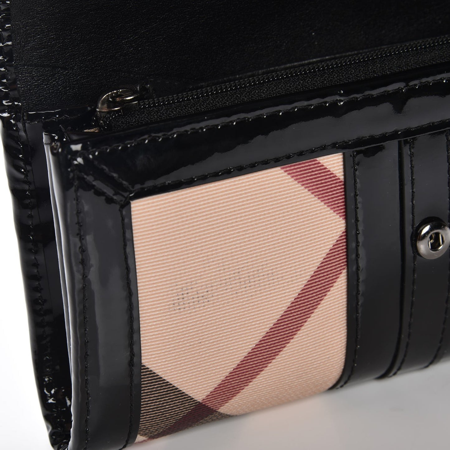 Nova Check Penrose Continental Wallet Black