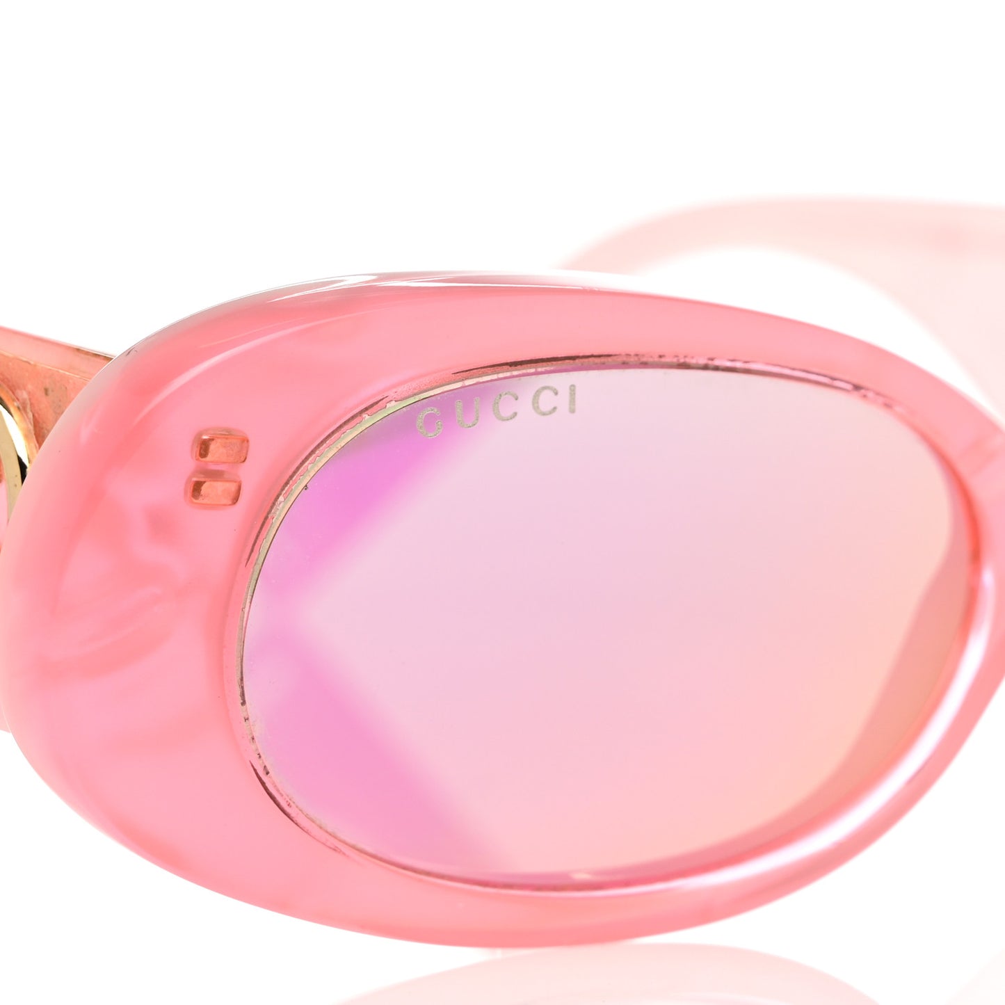 Acetate Oval Sunglasses GG0517S Pink