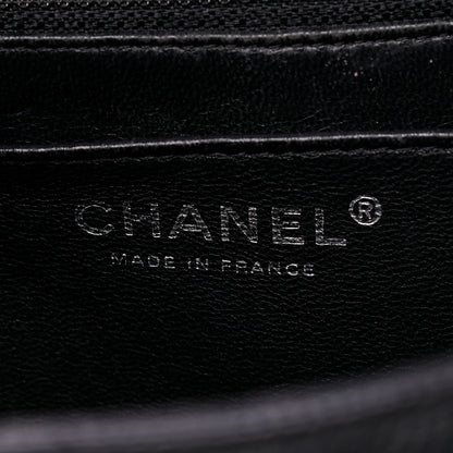 Chanel Caviar Quilted Jumbo Single Flap Black 5 of 10