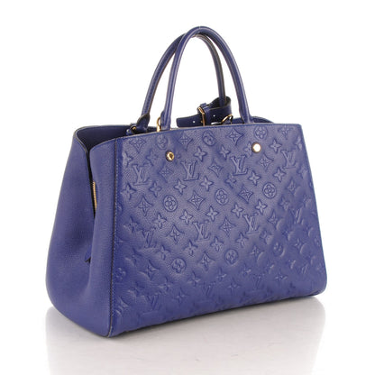 Louis Vuitton Empreinte Montaigne GM Iris 3 of 8