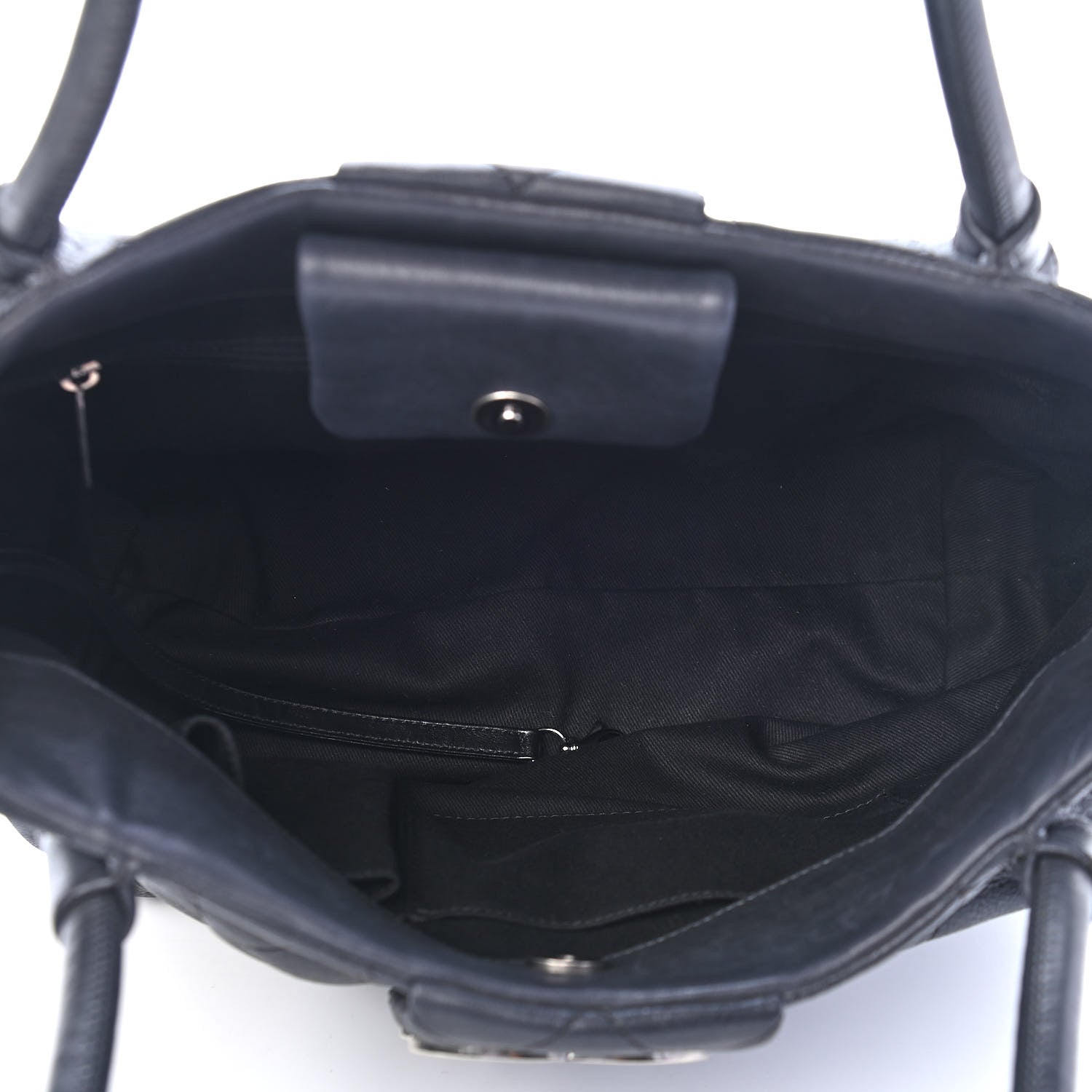 Chanel Calfskin Sloane Square Tote Black 5 of 9
