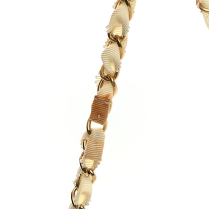 Chanel Crochet Camellia Small Flap Ivory 12 of 14