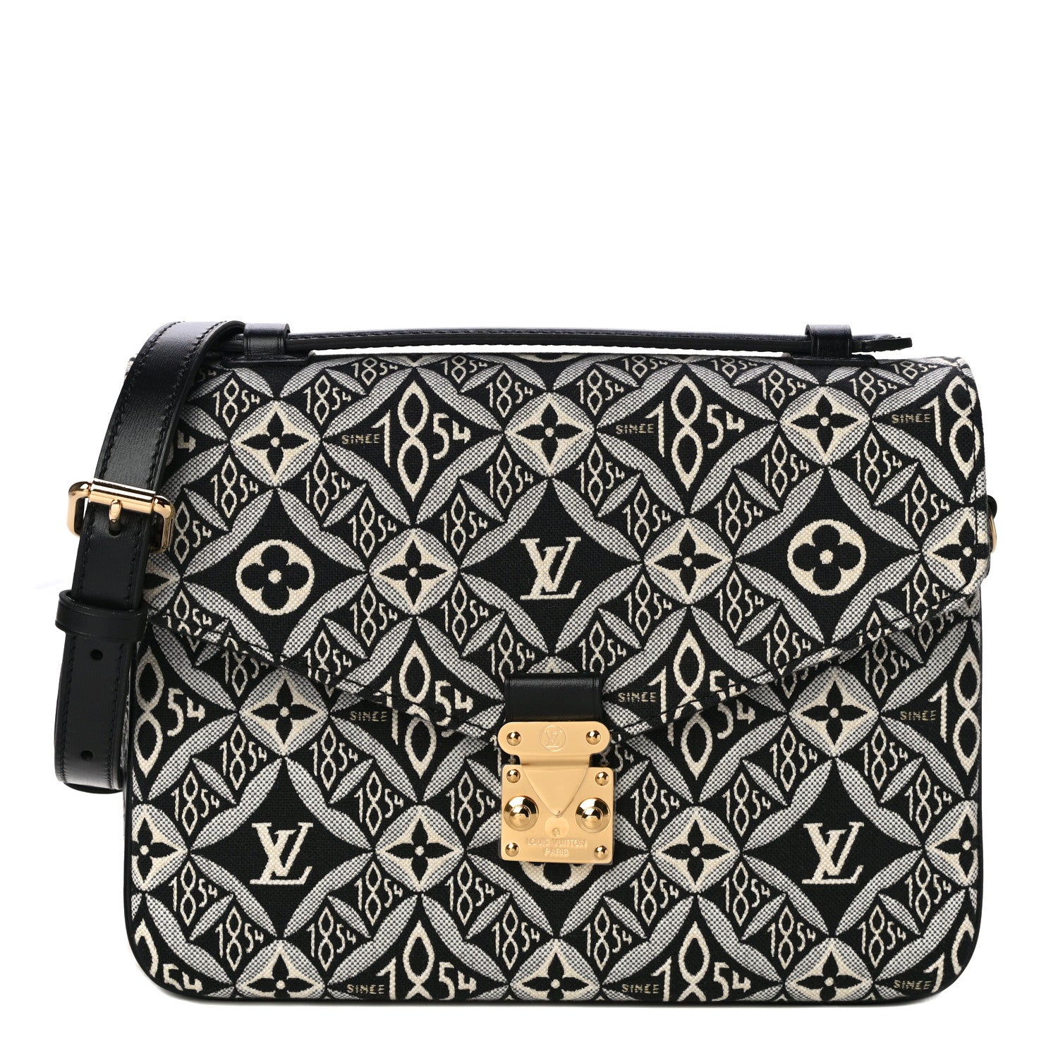 Louis Vuitton Jacquard Since 1854 Pochette Metis Grey 1 of 10